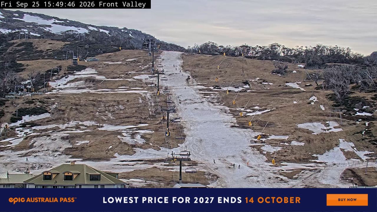 Webcam Perisher: Front Valley