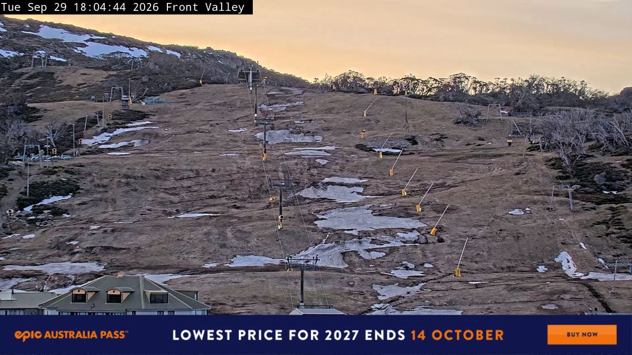 Webcam Perisher: Front Valley