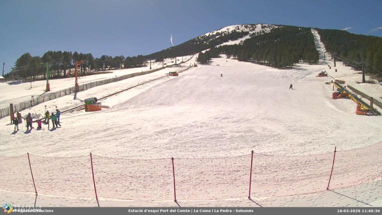 Webcam Port del Comte: Debutantes La Coma