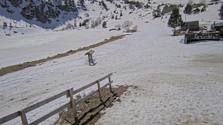 Webcam Porté Puymorens: Arrivee telesiege Estagnol