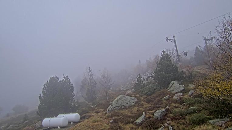 Webcam Porté Puymorens: Arrivee telesiege Estagnol