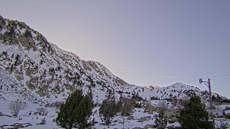 Webcam Porté Puymorens: Arrivee telesiege Estagnol