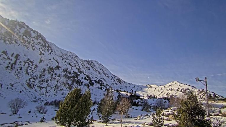 Webcam Porté Puymorens: Arrivee telesiege Estagnol