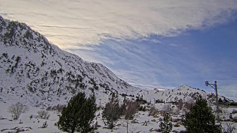 Webcam Porté Puymorens: Arrivee telesiege Estagnol