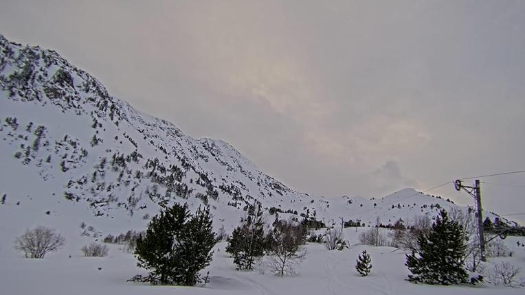 Webcam Porté Puymorens: Arrivee telesiege Estagnol