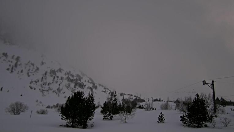 Webcam Porté Puymorens: Arrivee telesiege Estagnol