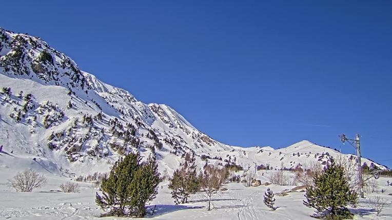 Webcam Porté Puymorens: Arrivee telesiege Estagnol