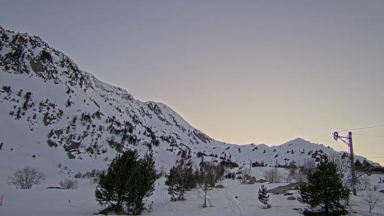 Webcam Porté Puymorens: Arrivee telesiege Estagnol