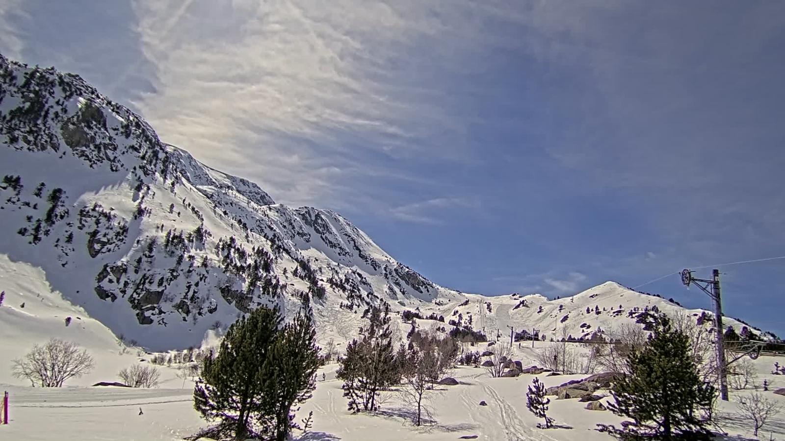 Webcam Porté Puymorens: Arrivee telesiege Estagnol