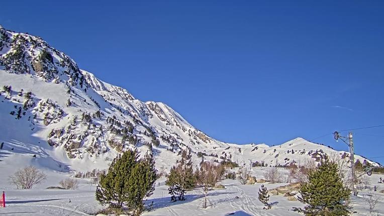 Webcam Porté Puymorens: Arrivee telesiege Estagnol