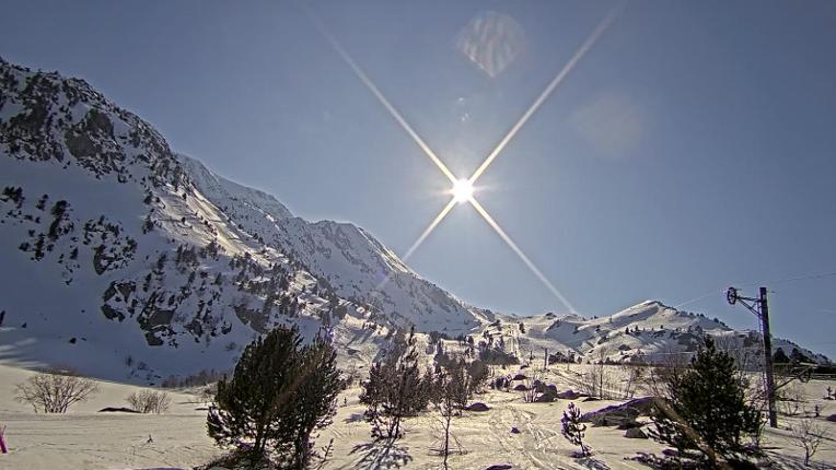 Webcam Porté Puymorens: Arrivee telesiege Estagnol