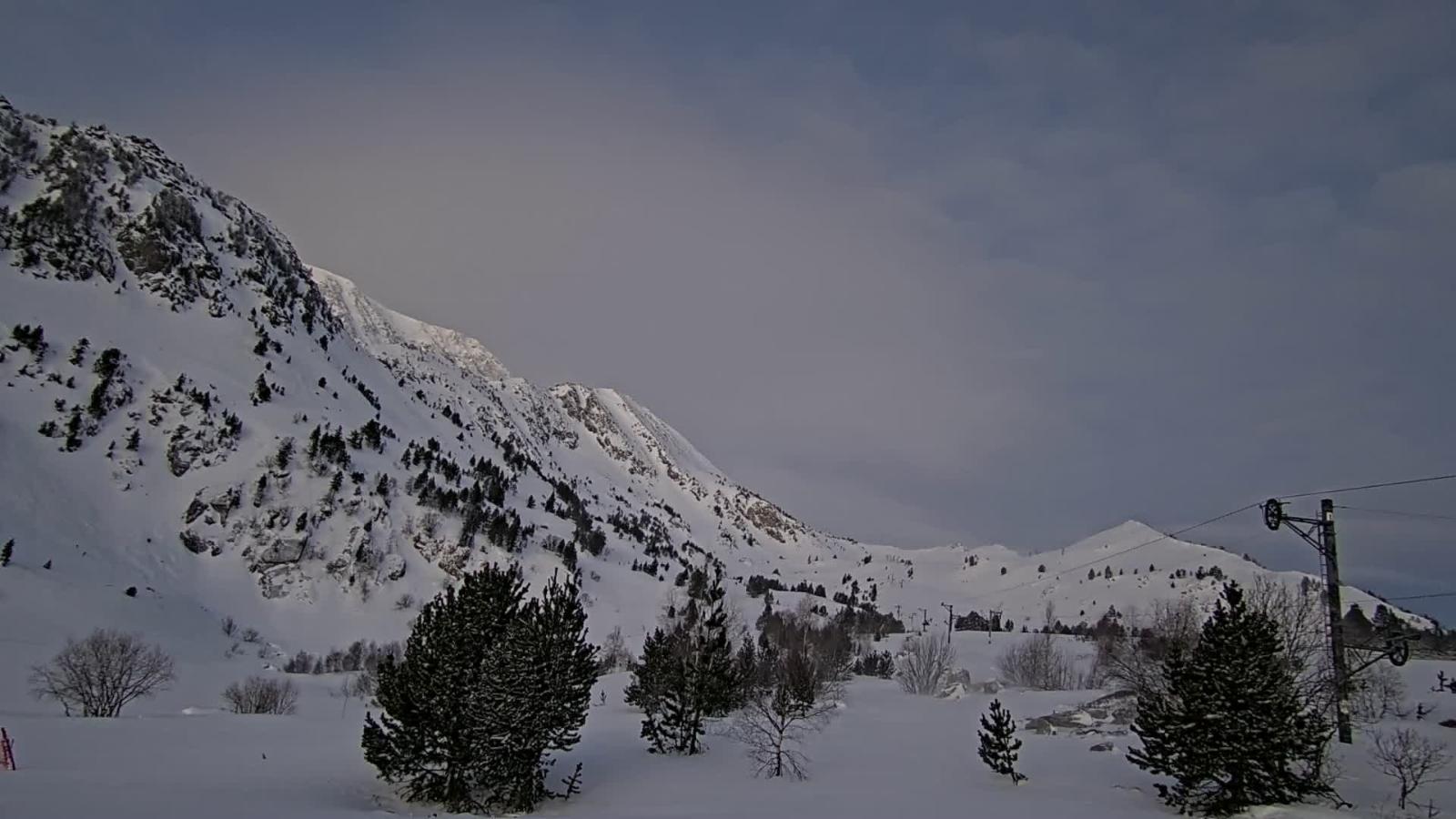 Webcam Porté Puymorens: Arrivee telesiege Estagnol
