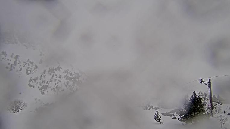 Webcam Porté Puymorens: Arrivee telesiege Estagnol