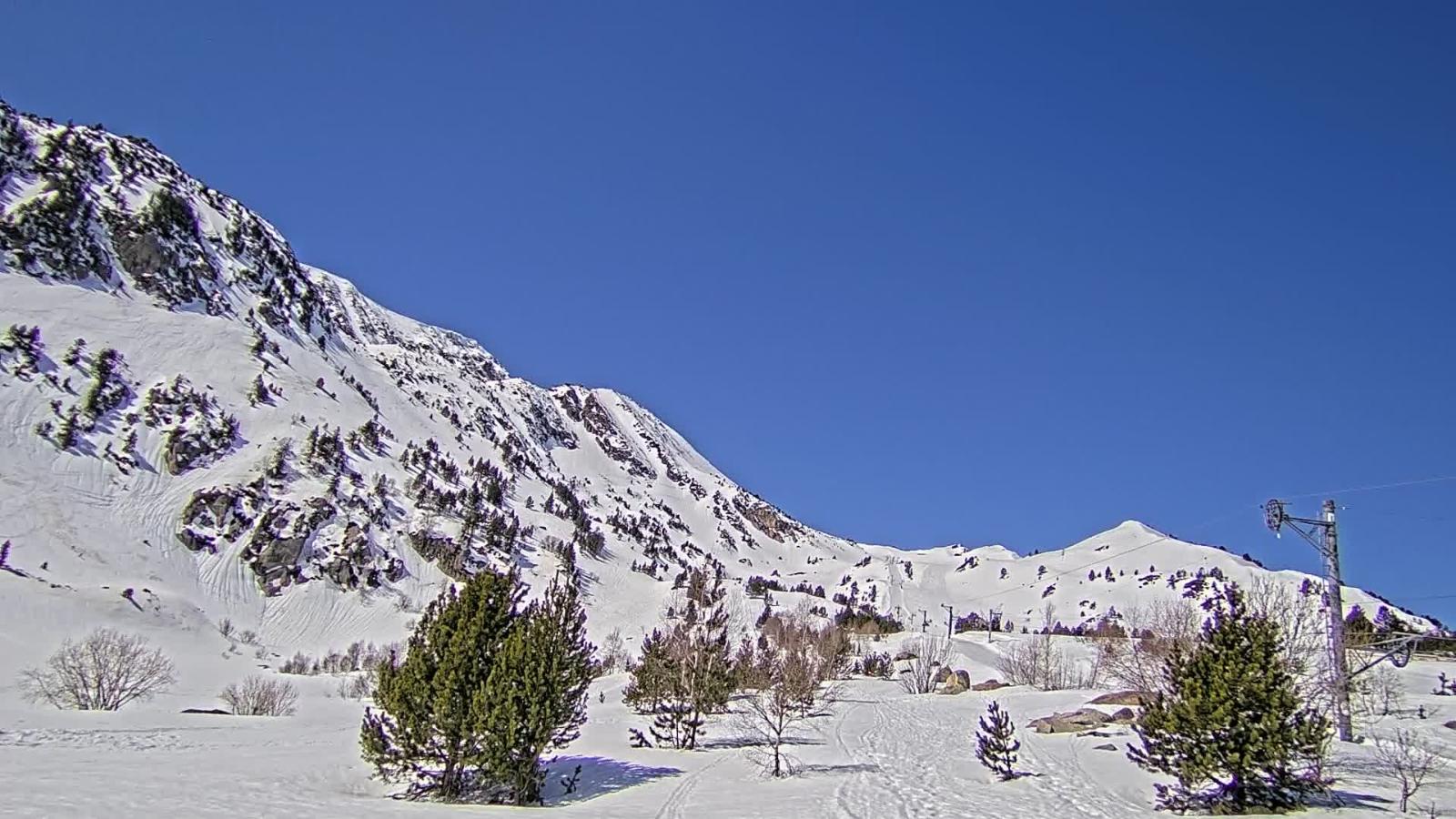 Webcam Porté Puymorens: Arrivee telesiege Estagnol