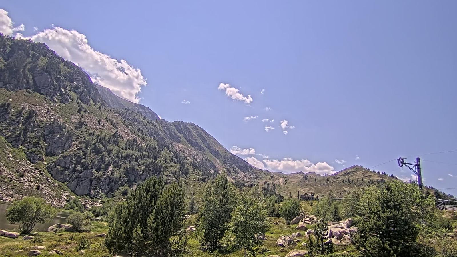 Webcam Porté Puymorens: Arrivee telesiege Estagnol