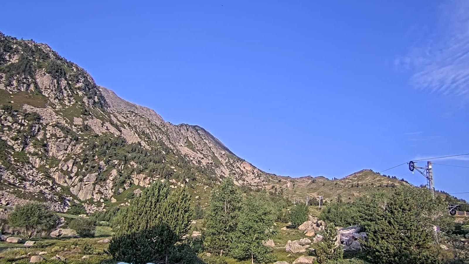 Webcam Porté Puymorens: Arrivee telesiege Estagnol