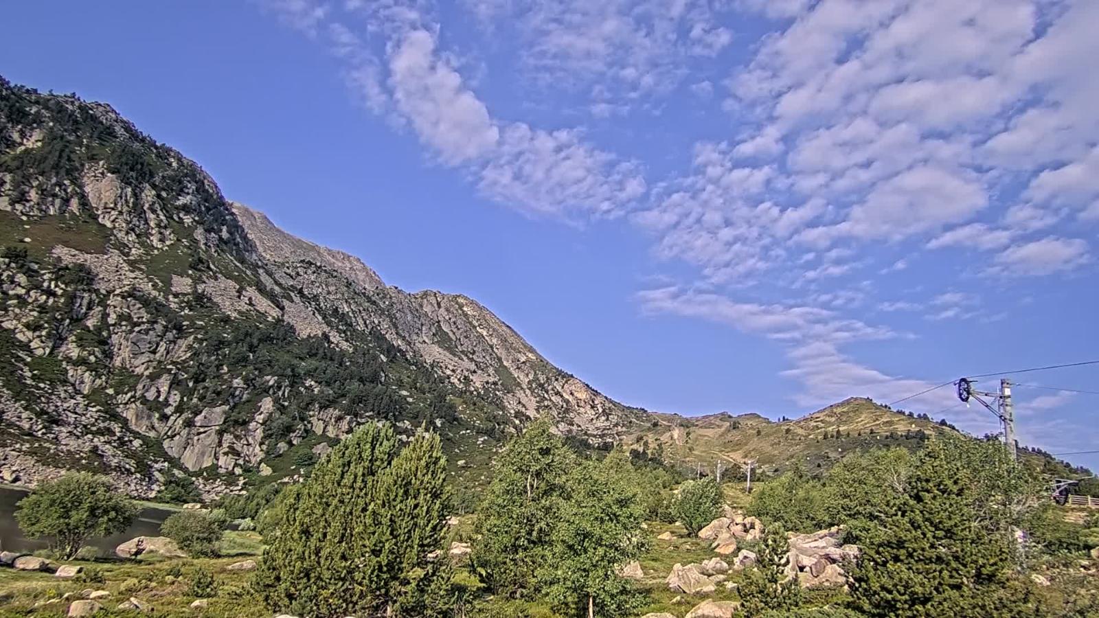 Webcam Porté Puymorens: Arrivee telesiege Estagnol