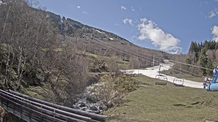 Webcam Porté Puymorens: Depart telesiege Estagnol