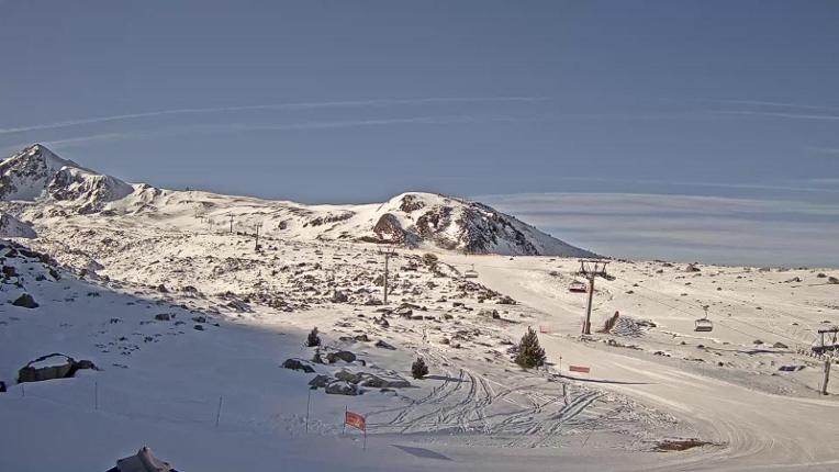 Webcam Porté Puymorens: Depart telesiege Estagnol