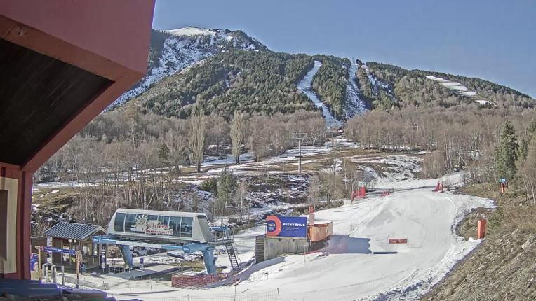Webcam Porté Puymorens: Depart telesiege Estagnol