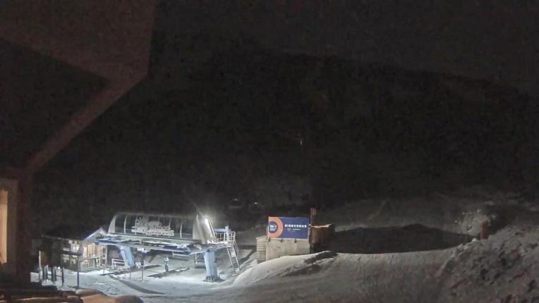 Webcam Porté Puymorens: Depart telesiege Estagnol