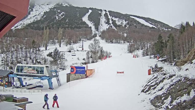 Webcam Porté Puymorens: Depart telesiege Estagnol