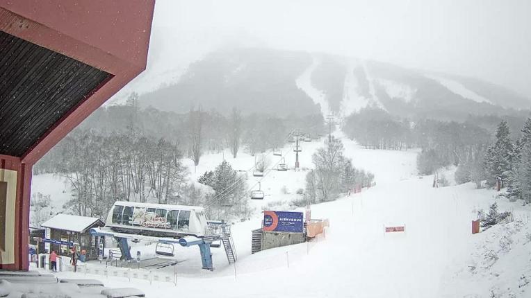 Webcam Porté Puymorens: Depart telesiege Estagnol