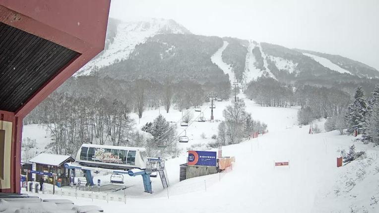 Webcam Porté Puymorens: Depart telesiege Estagnol