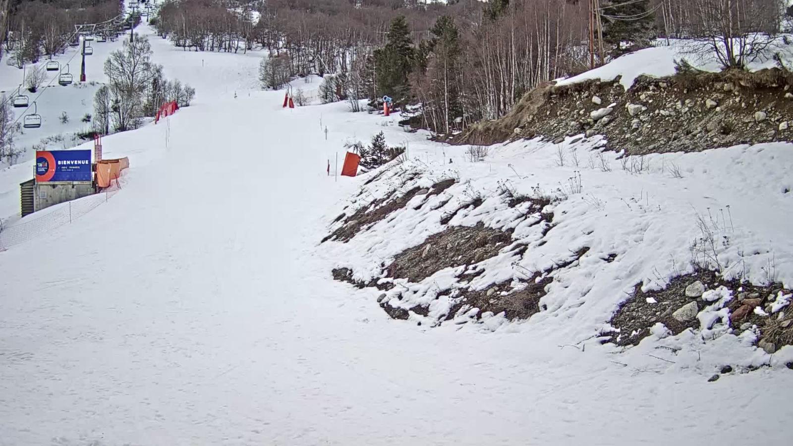 Webcam Porté Puymorens: Depart telesiege Estagnol