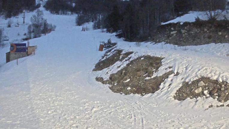 Webcam Porté Puymorens: Depart telesiege Estagnol