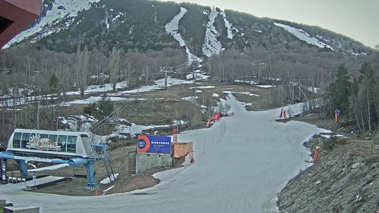 Webcam Porté Puymorens: Depart telesiege Estagnol