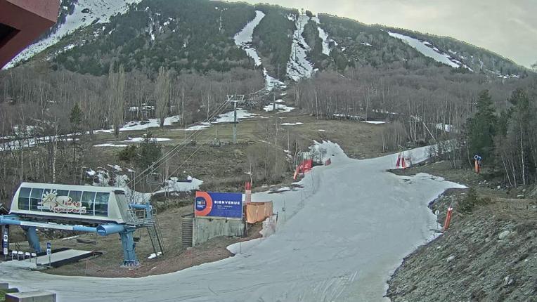 Webcam Porté Puymorens: Depart telesiege Estagnol