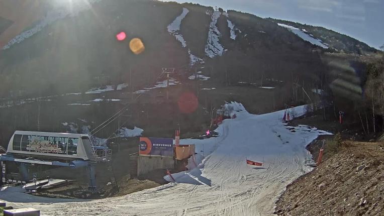 Webcam Porté Puymorens: Depart telesiege Estagnol
