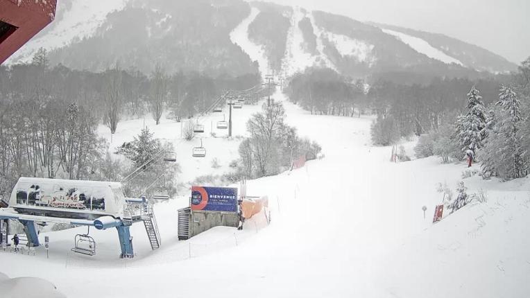 Webcam Porté Puymorens: Depart telesiege Estagnol