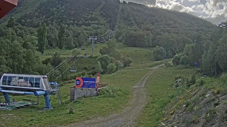 Webcam Porté Puymorens: Depart telesiege Estagnol