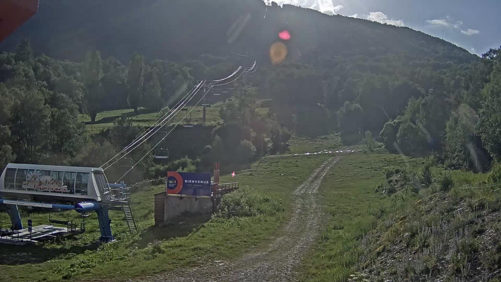 Webcam Porté Puymorens: Depart telesiege Estagnol
