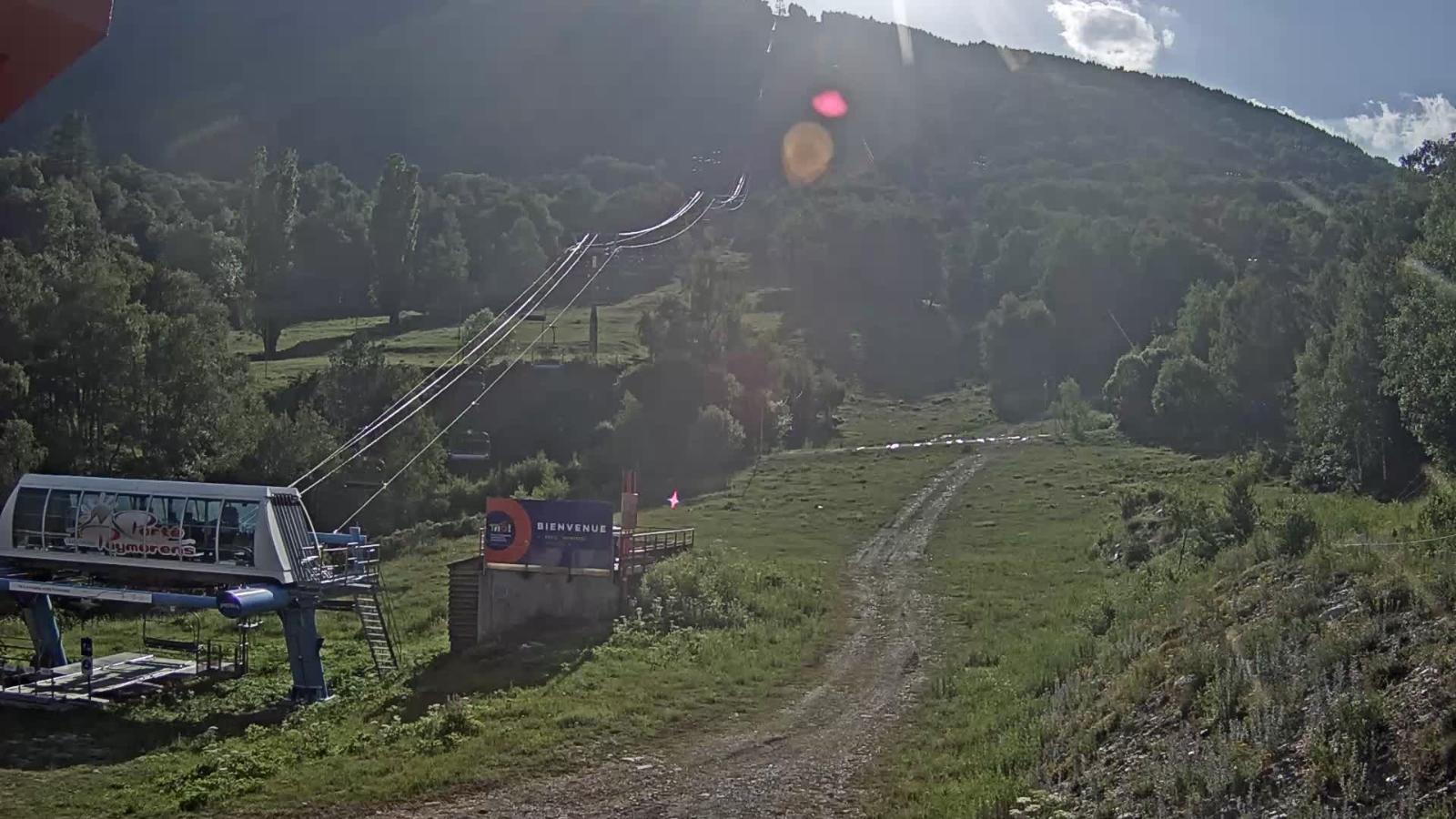 Webcam Porté Puymorens: Depart telesiege Estagnol