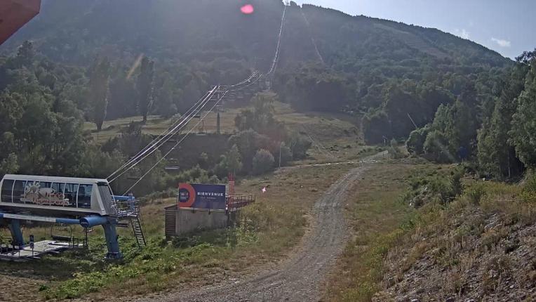 Webcam Porté Puymorens: Depart telesiege Estagnol