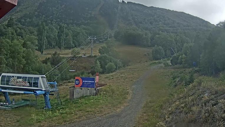 Webcam Porté Puymorens: Depart telesiege Estagnol