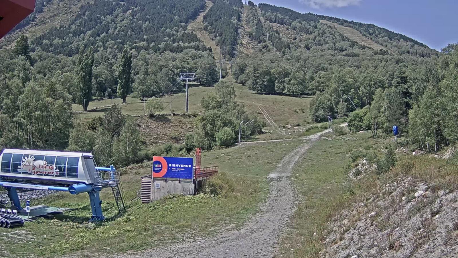 Webcam Porté Puymorens: Depart telesiege Estagnol
