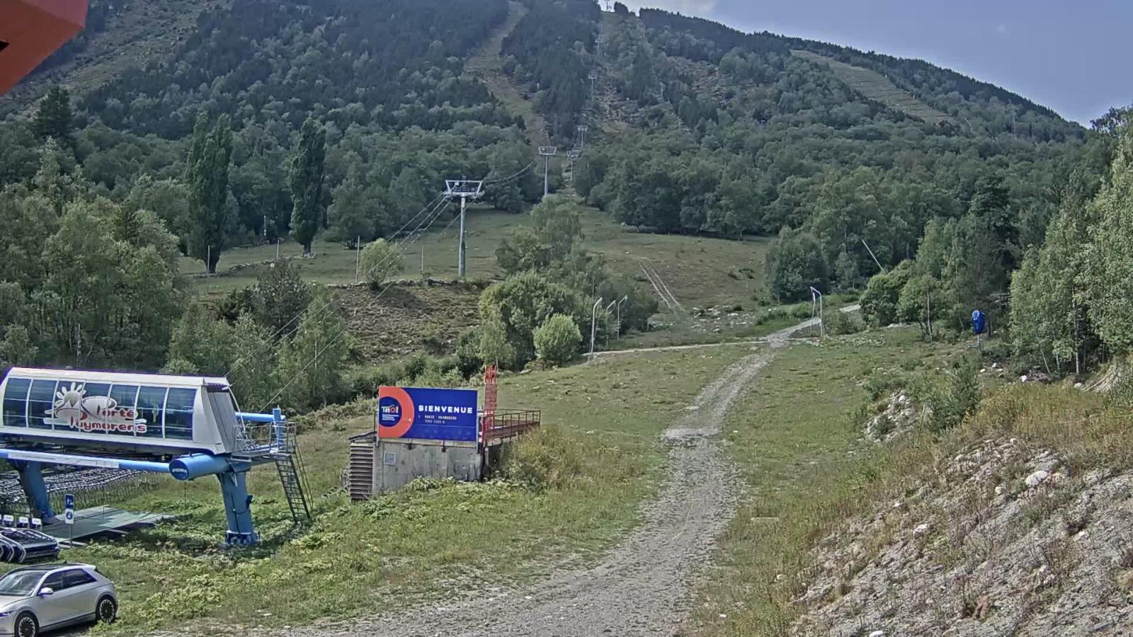 Webcam Porté Puymorens: Depart telesiege Estagnol