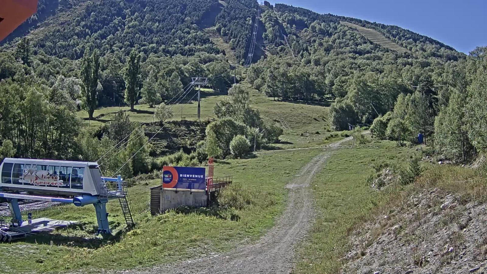 Webcam Porté Puymorens: Depart telesiege Estagnol