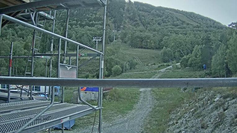 Webcam Porté Puymorens: Depart telesiege Estagnol