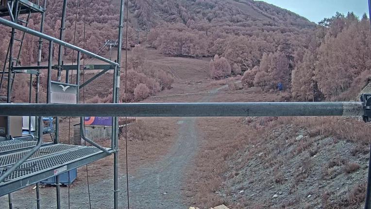 Webcam Porté Puymorens: Depart telesiege Estagnol
