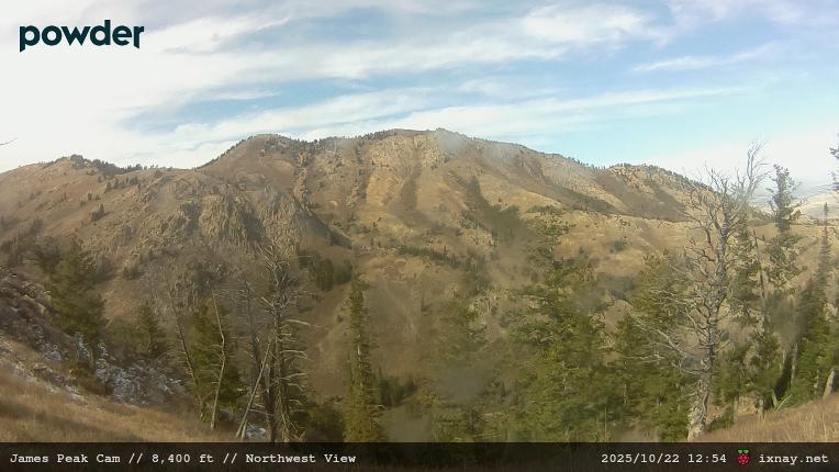 Webcam Powder Mountain: James Peak
