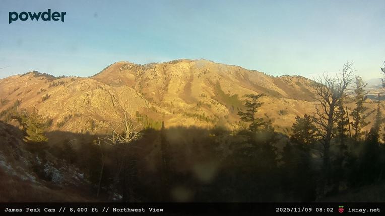 Webcam Powder Mountain: James Peak