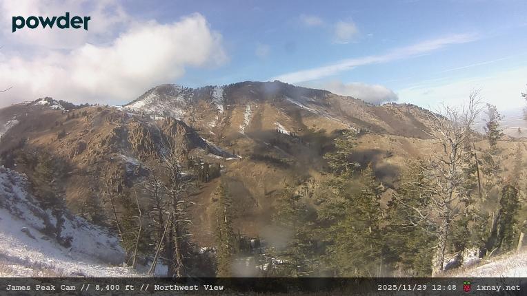 Webcam Powder Mountain: James Peak