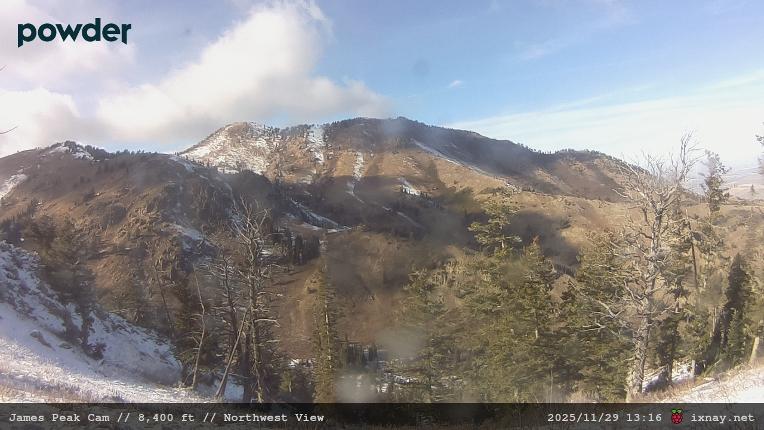 Webcam Powder Mountain: James Peak