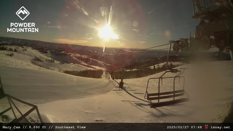 Webcam Powder Mountain: Mary