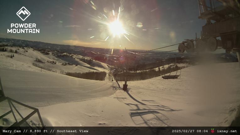 Webcam Powder Mountain: Mary